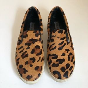 Steve Madden Cheetah Print Slip-ons